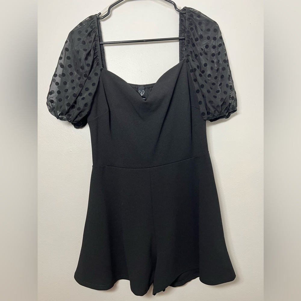 Romper Black, size L